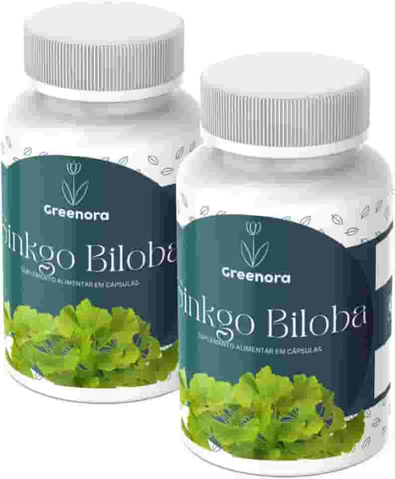 Gincko Biloba 120 Cápsulas Greenora (Kit 2)