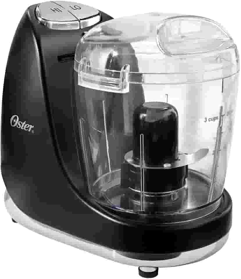 Oster Mini Processador, Chromer, 110V, Preto, 125W, 3320