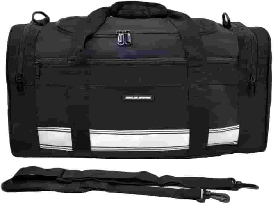 Sacola De Viagem Mala Grande bolsa De Mão E Tiracolo Denlex (Preto)