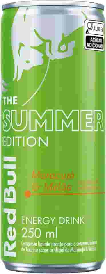 Red Bull Energético, Summer Edition, Maracujá e Melão 250ml