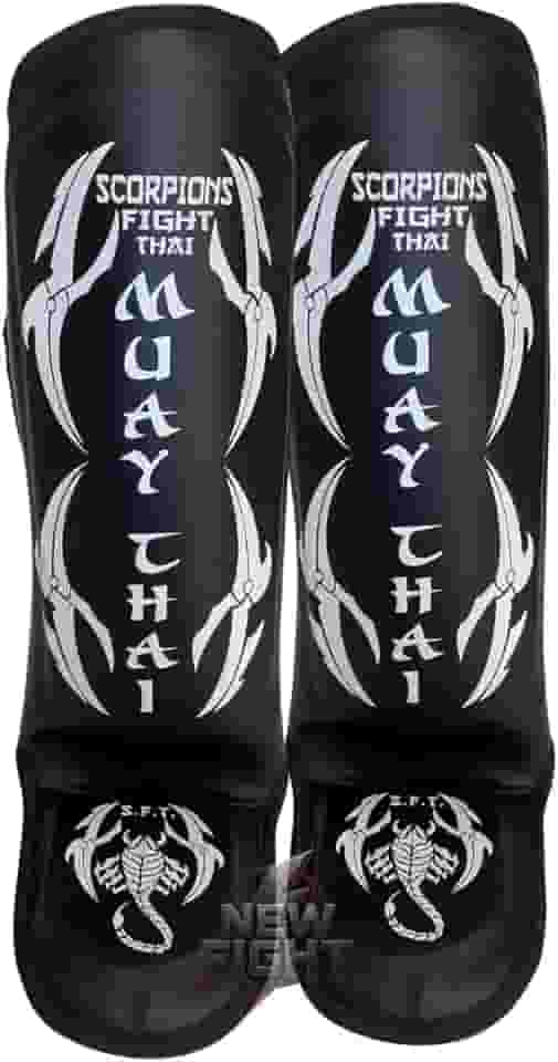 Caneleira Muay Thai Luta Kickboxing boxe Protetor De Canela Sparring Treino Conforto Combate