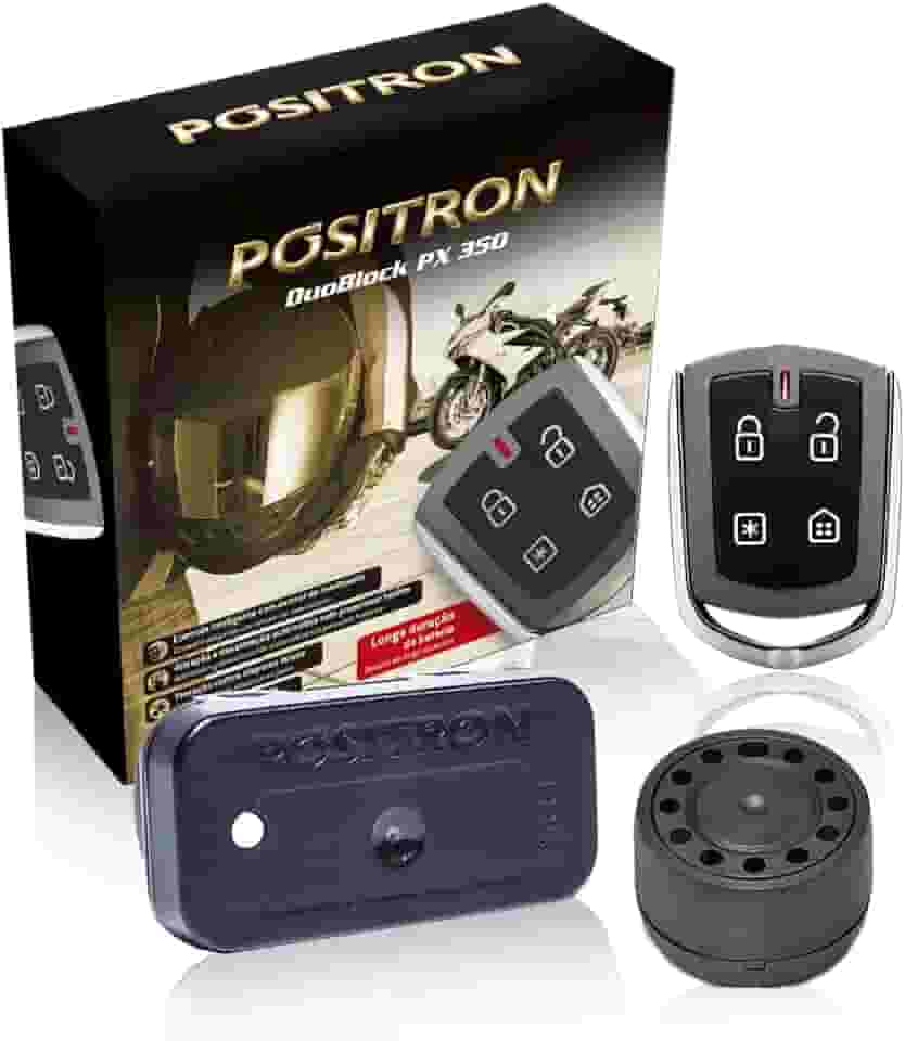 Alarme Para Motos Universal Positron Duoblock Px G8 350 Com Presença, Px G8 350 12874000