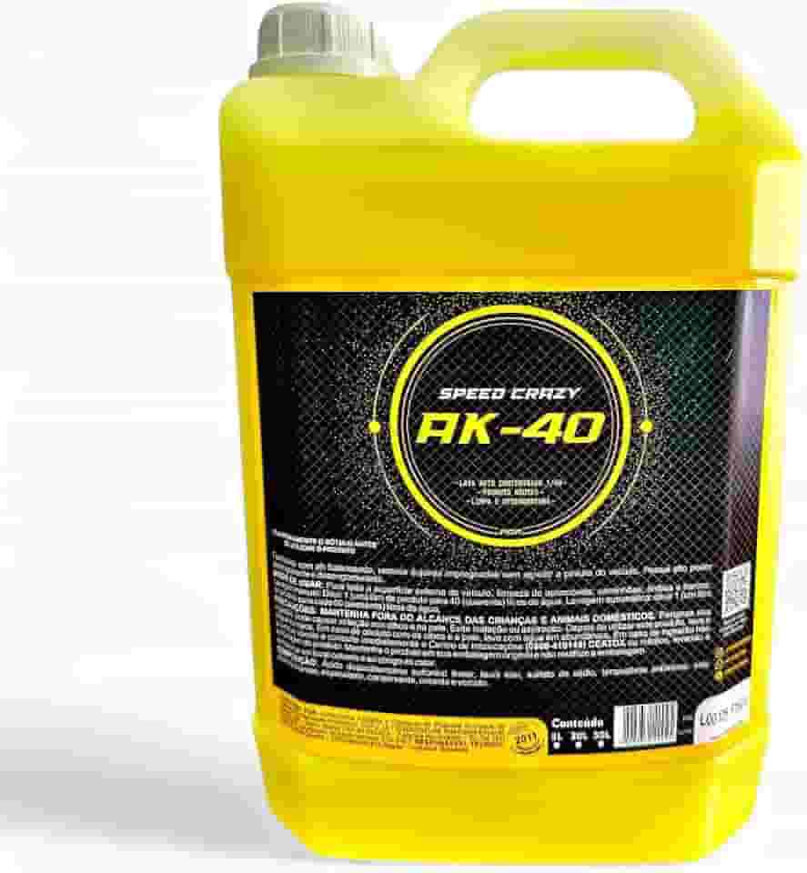 Shampoo Automotivo AK-40 Concentrado 5 Litros Speed Crazy