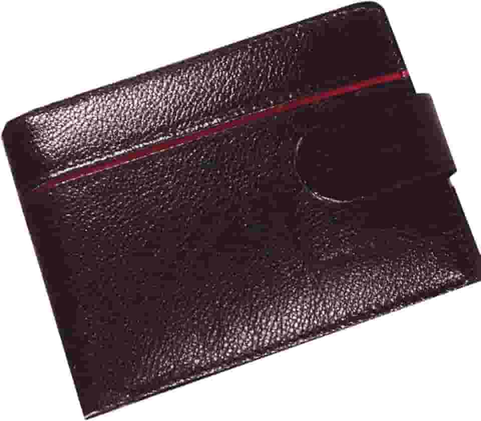 Carteira Masculina Couro Legítimo - Águia Couro-957 Cor:Preto;Tamanho:Padrão