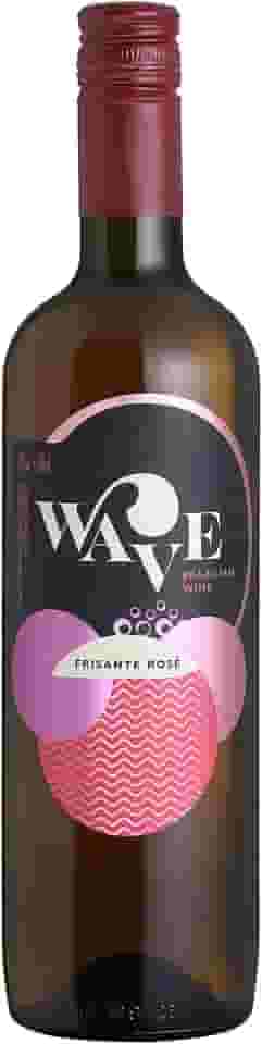 Wave Vinho Frisante Gaseificado Rosé Meio Seco 750ml