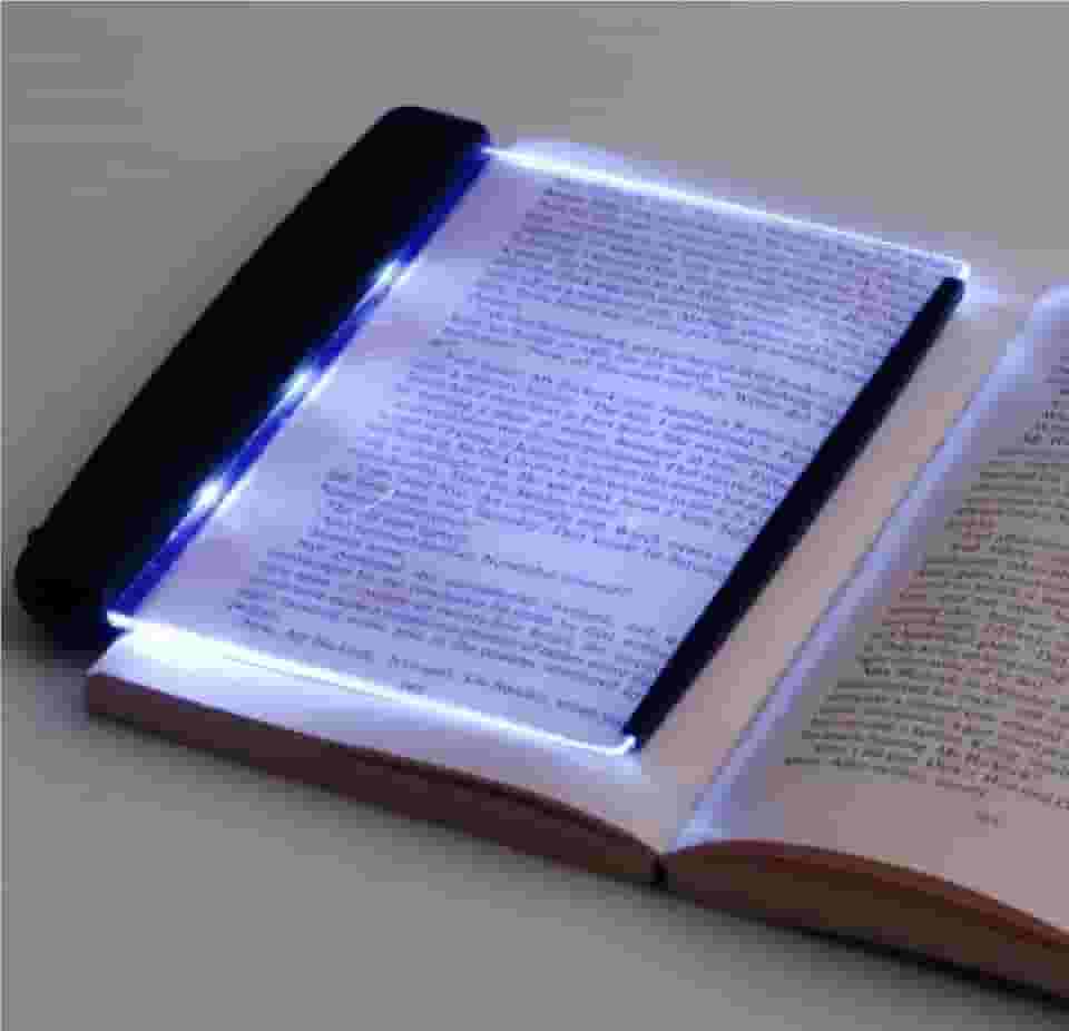 LUMINARIA LED PARA LEITURA LUZ DE LED NOTURNA LIGHT PANEL DE MAO PORTATIL PARA LIVROS E TEXTOS