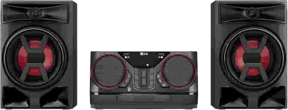 Mini System LG Xboom CK43N com Bluetooth 220W Bivolt Preto CK43N-FB.ABRALLK