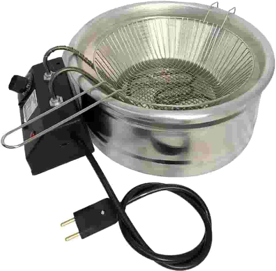 Fritadeira Elétrica Industrial 3,5 Litros Tacho Redondo (110)