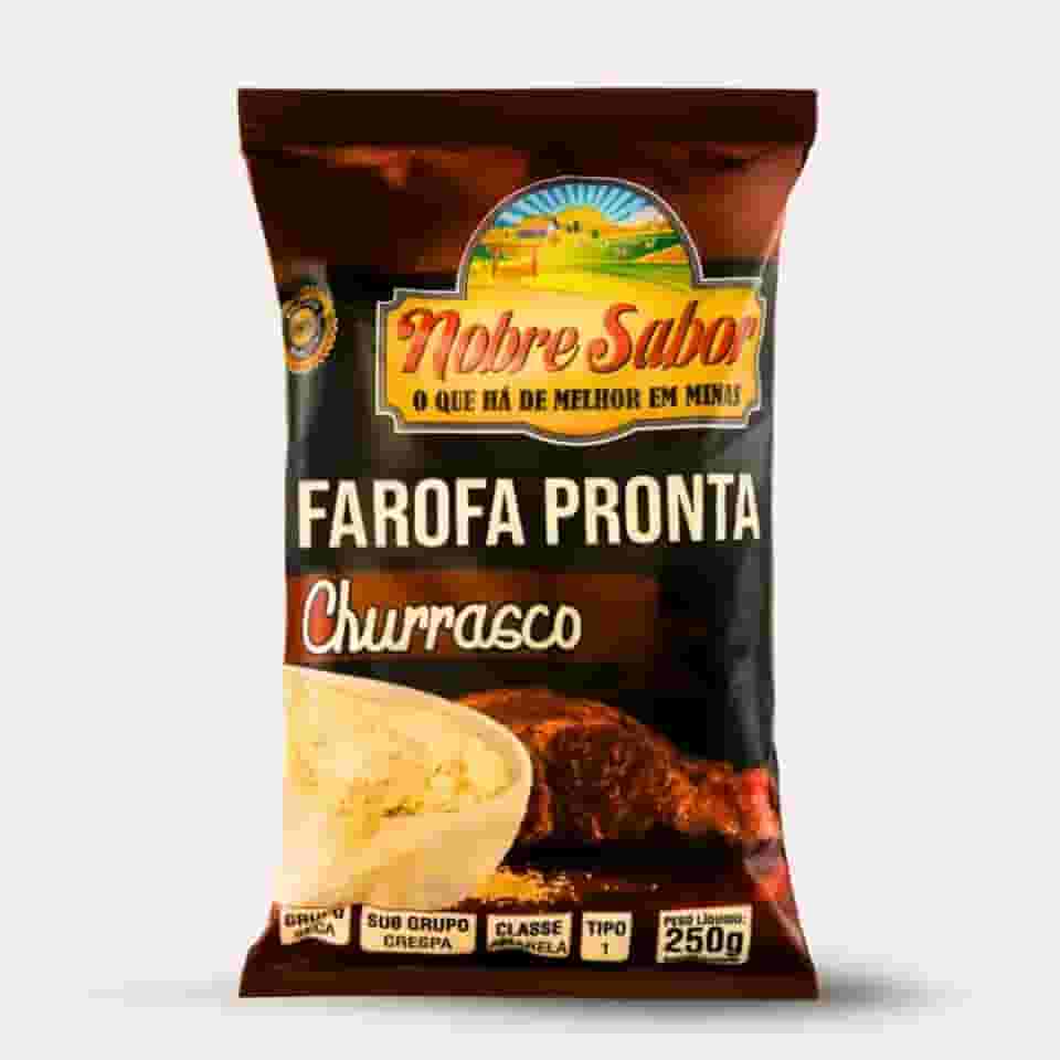 Farofa Temperada de Churrasco 250g - Santa Maria