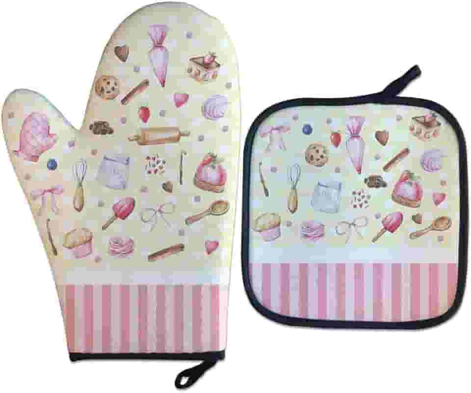 Geek Vip, Kit Luva Térmica - Confeiteira Cozinha Criativa