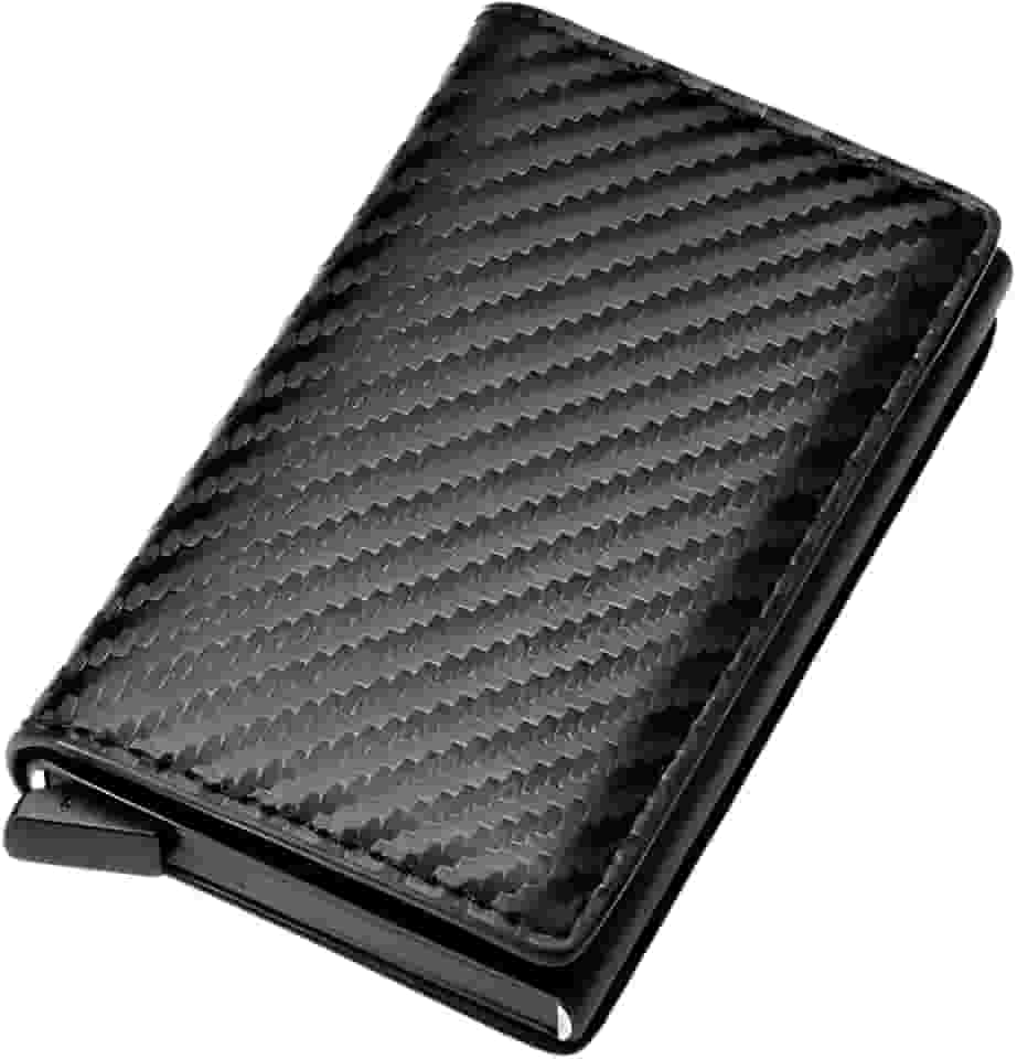 Carteira Masculina Proteção RFID Antifurto Slim Porta Cartões Notas