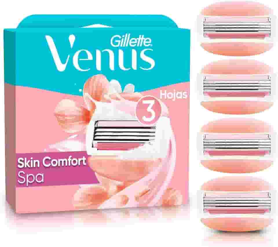 Gillette Venus Spa Carga para Aparelho de Depilação com Barras Umectantes 4 Unidades
