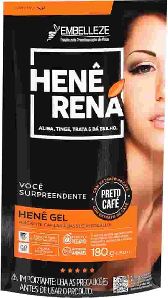 Embelleze Henê Rená Preto Café 180G