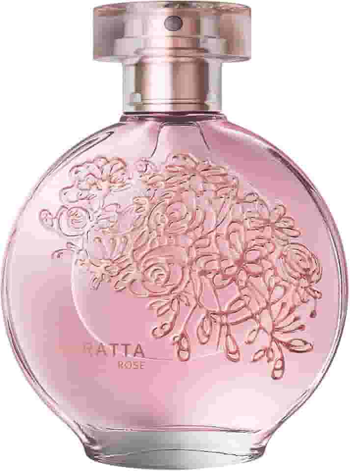 O Boticário Floratta Rose Eau de Toilette, perfume floral de longa duração para mulheres, 75 g