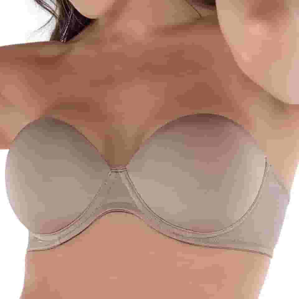 Bustiê DeMillus Encanto - Bege Rosado - Tamanho 40-067844