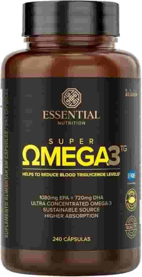 Super Omega 3 Tg Essential Nutrition 240 Cápsulas