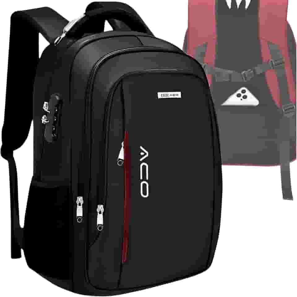 [Assista o Vídeo] Mochila Bolsa Masculina Feminina Cabo De Aço Notebook Anti Furto Reforçada Impermeável Escolar Faculdade Trabalho Viagem Resistente Executiva Saída USB e Fone DE OUVIDO