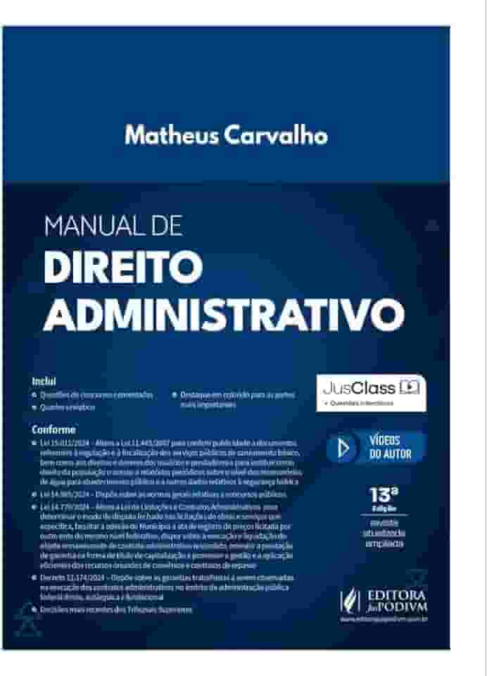 Manual de Direito Administrativo (2025)