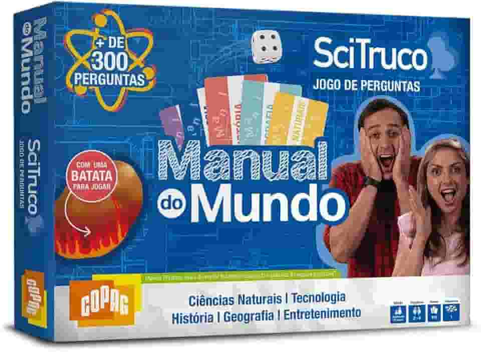 Jogo Sci Truco Manual Do Mundo - Copag