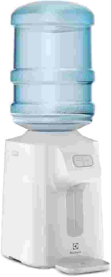 Electrolux Bebedouro bancada mesa de Água Gelada Fria e Natural Motor Compressor galão 10l ou 20l abertura perfurador de lacre garrafão Branco BC01B 220V