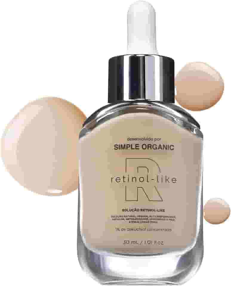 Solução Retinol-Like 30ml Simple Organic