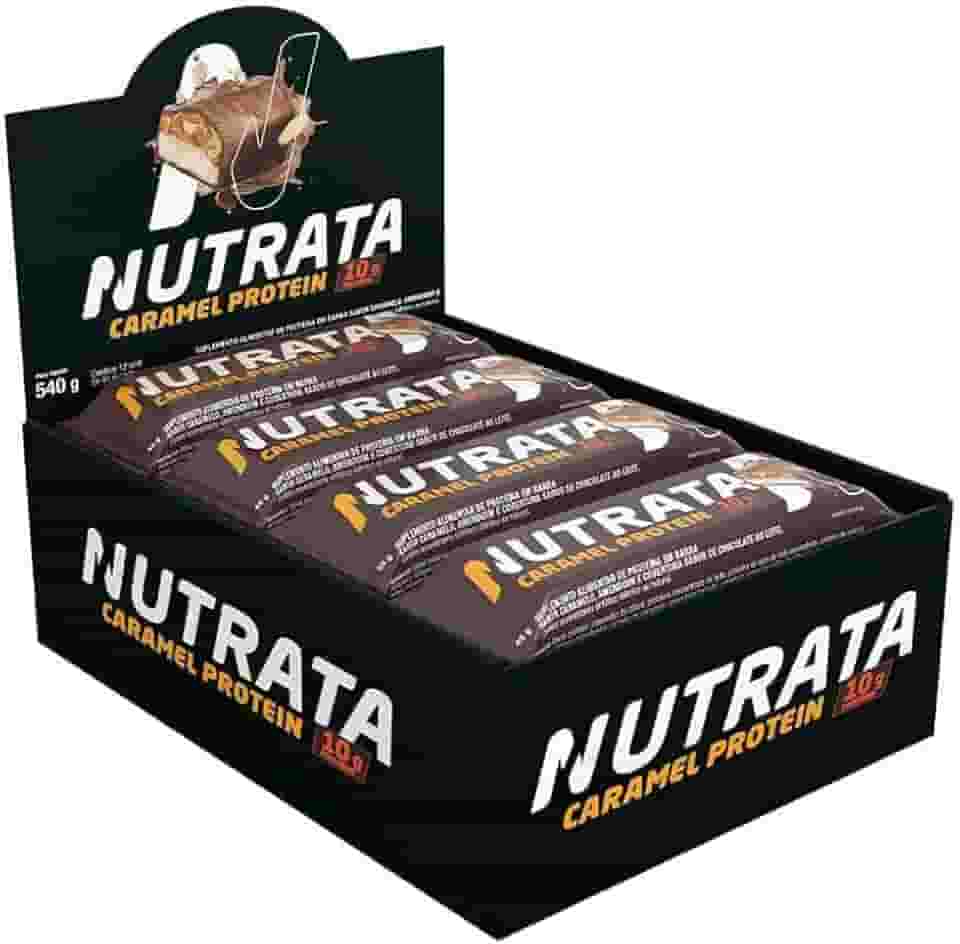 Nutrata Caramel Protein Display (12 unid. 45g), Caramel