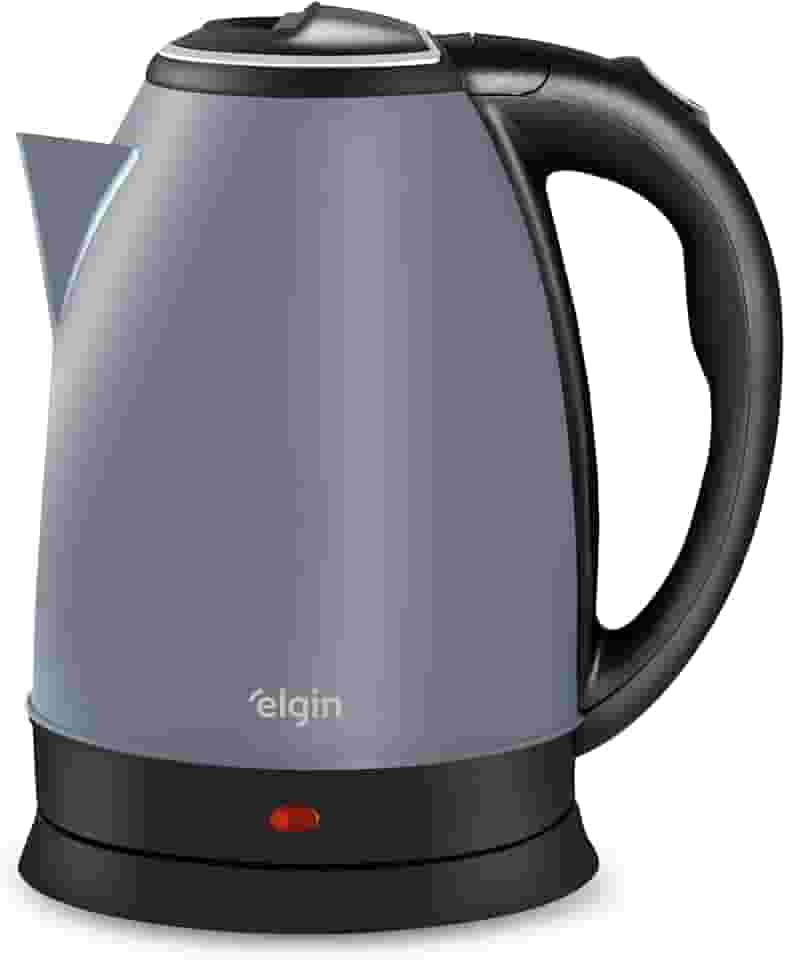 Chaleira Inox Lunar 2L Elgin - Jarra Sem Fio Desligamento Automático 1.200W 110V