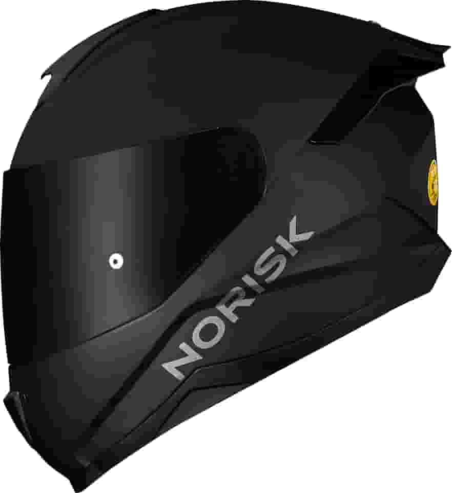 Capacete Norisk Edition Preto Fosco Com 2 Viseiras + Spoiler