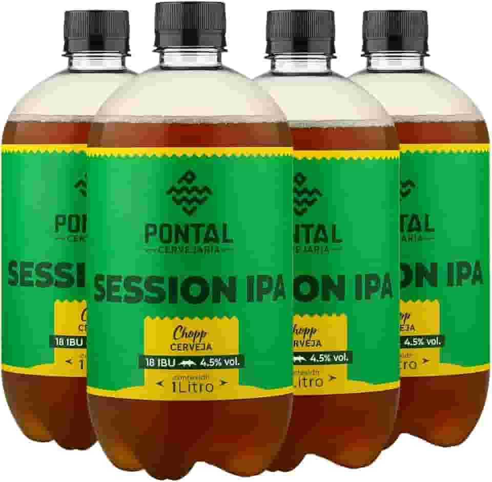 Growler 1l Session Ipa Pontal - Kit 4un