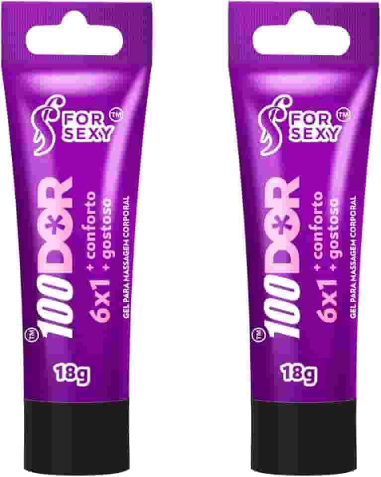 Kit Gel Dessensibilizante 100dor 6x1 18g For Sexy - 2 Unidades