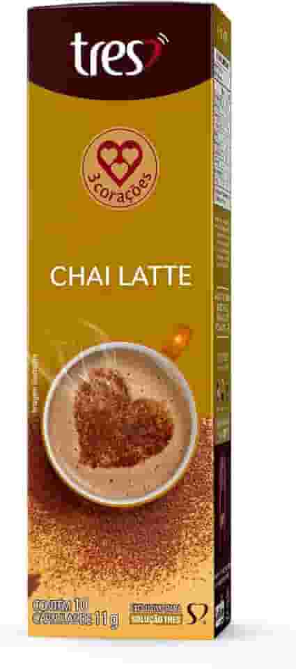 3 Corações Cápsula Chai Latte TRES - 10 Unidades