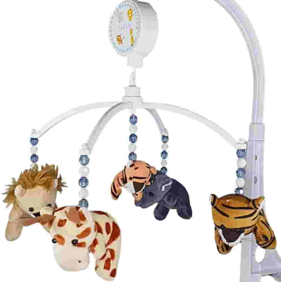 Mobile Para Berço Bebês Musical Safari