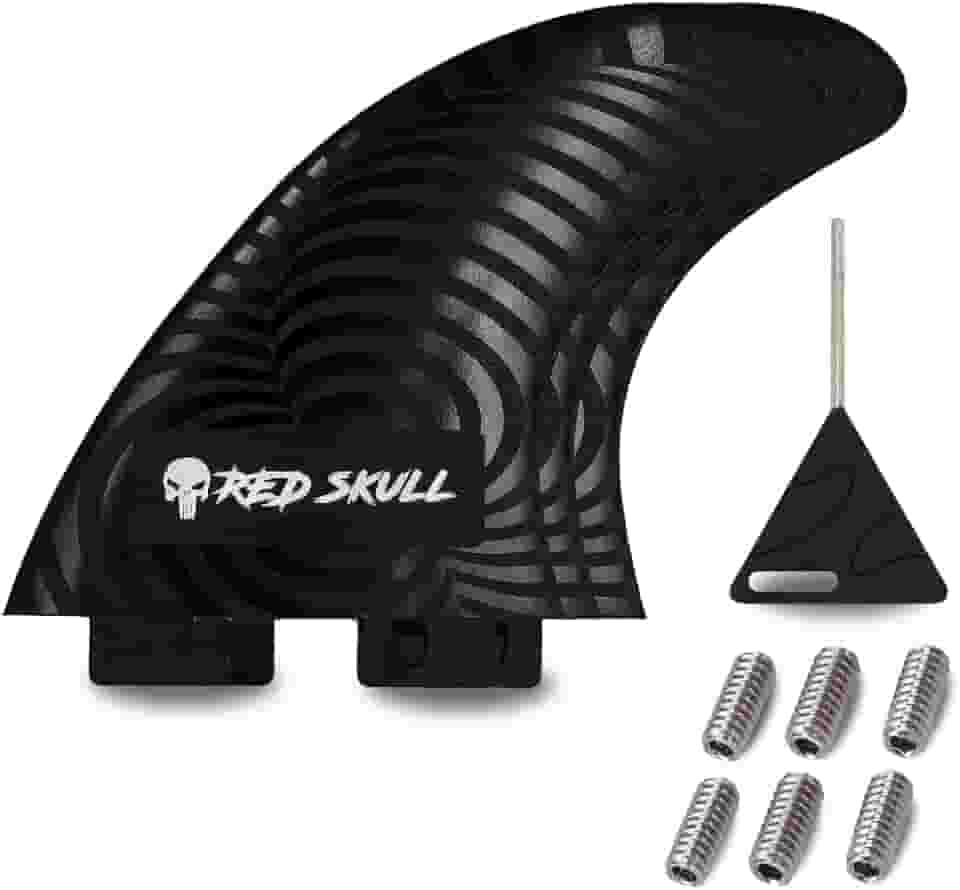 Quilhas Prancha Surf Padrão Fcs M3 Ou M5 + 6 Parafusos + Chave