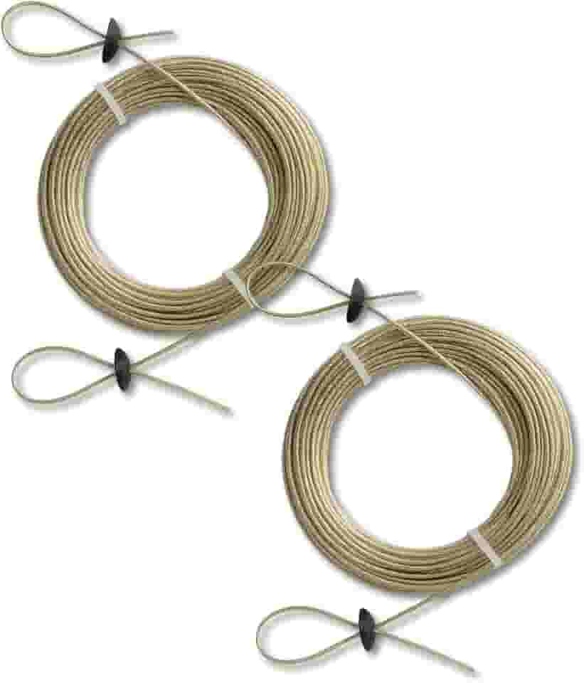 Kit 2 Cordas Para Varal Aço Encapado Resistente Revestida