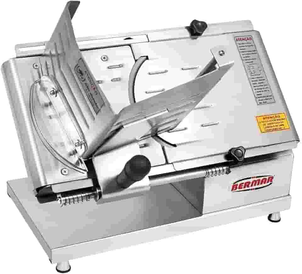 Cortador De Frios Bm 06 Lâmina 196 Mm Inox Bermar