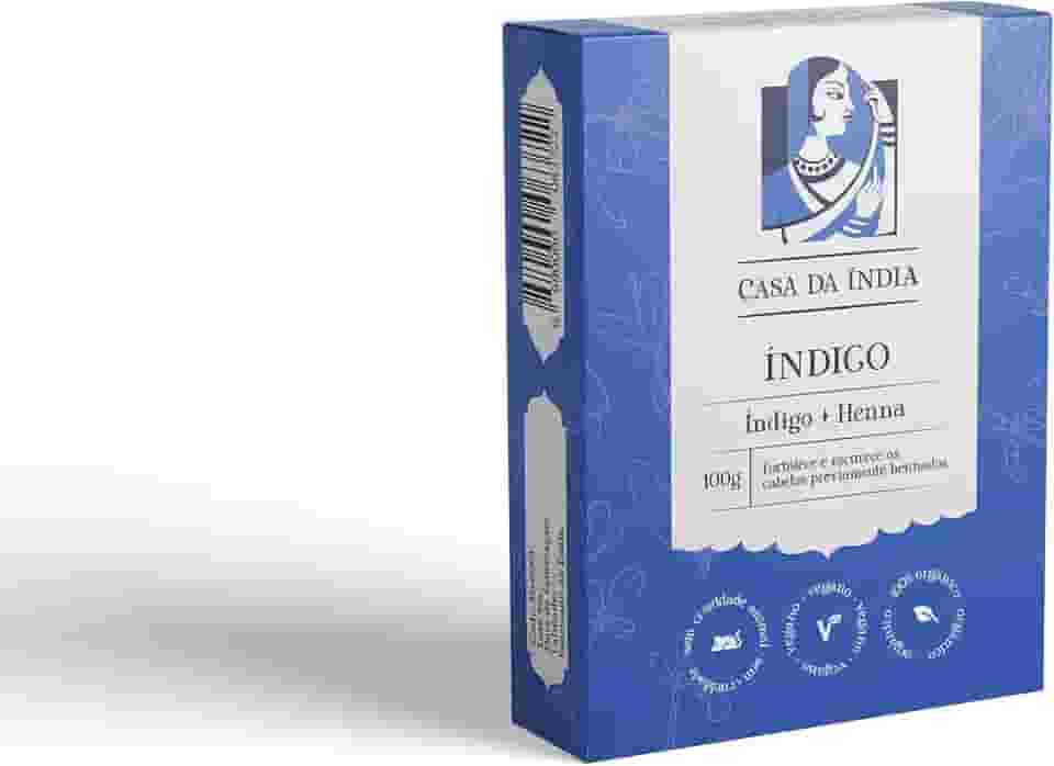 Henna Índigo Casa da Índia 100g