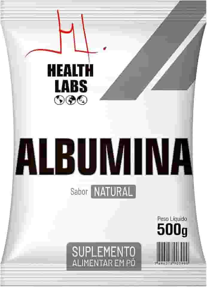Albumina 500g Natural - Health Labs
