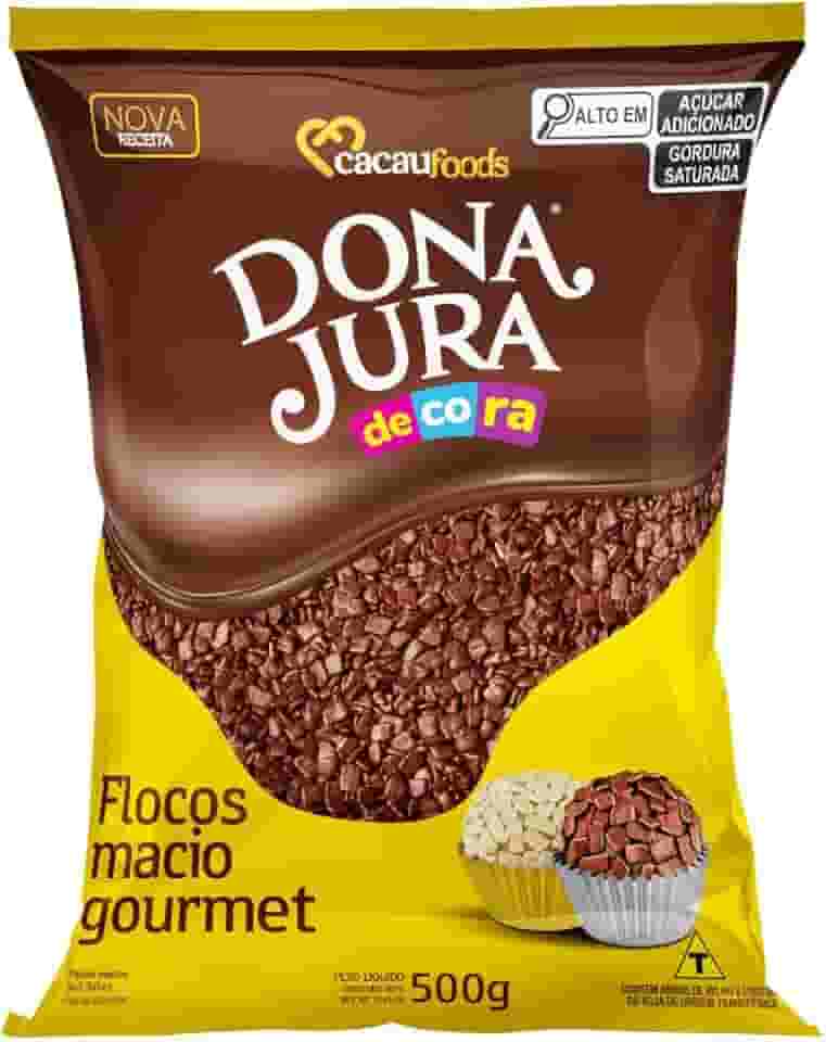 Flocos Chocolate Macio 500g - Cacau Foods