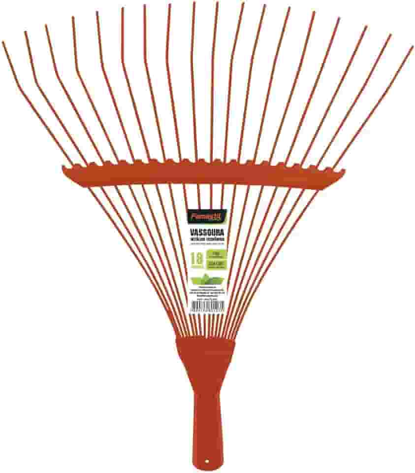 Vassoura Metal 18D Arame Fixa C/Cabo