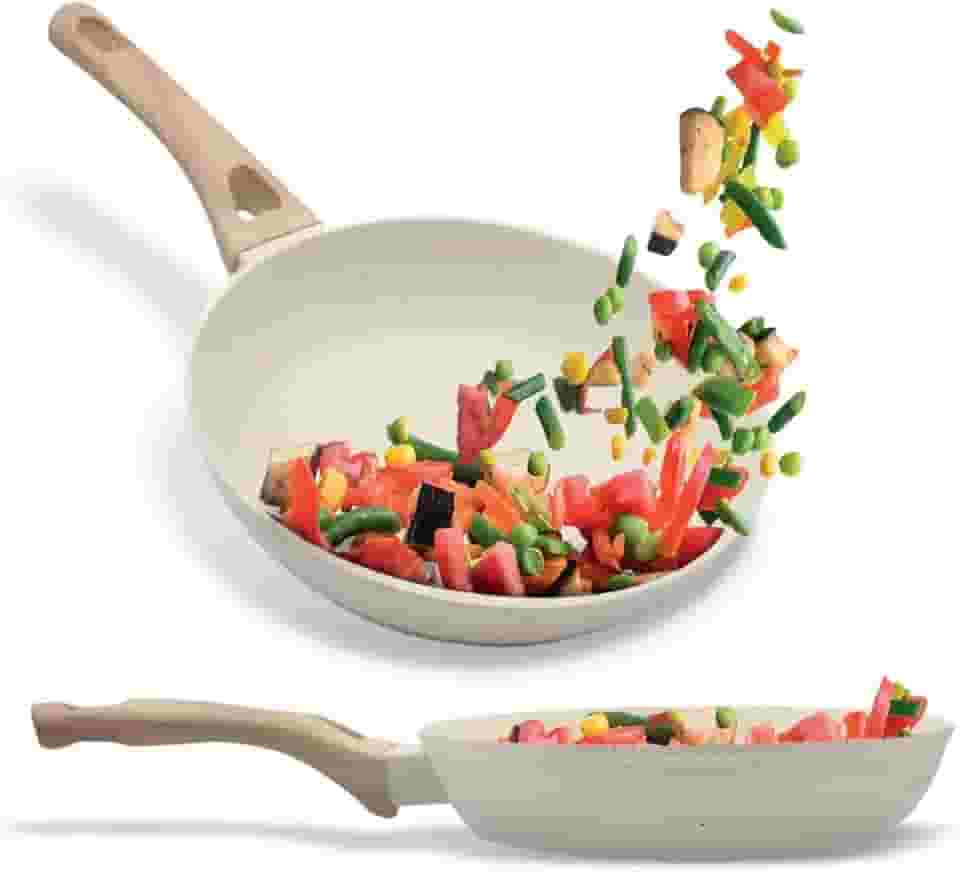 Frigideira Indução Inox Fundo Triplo Revestimento Antiaderente 24cm - Dolce Home