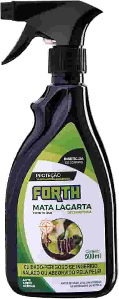 Forth Mata Lagarta, Pronto Uso, Inseticida de Contato e Ingestão, Deltametrina, 500ml