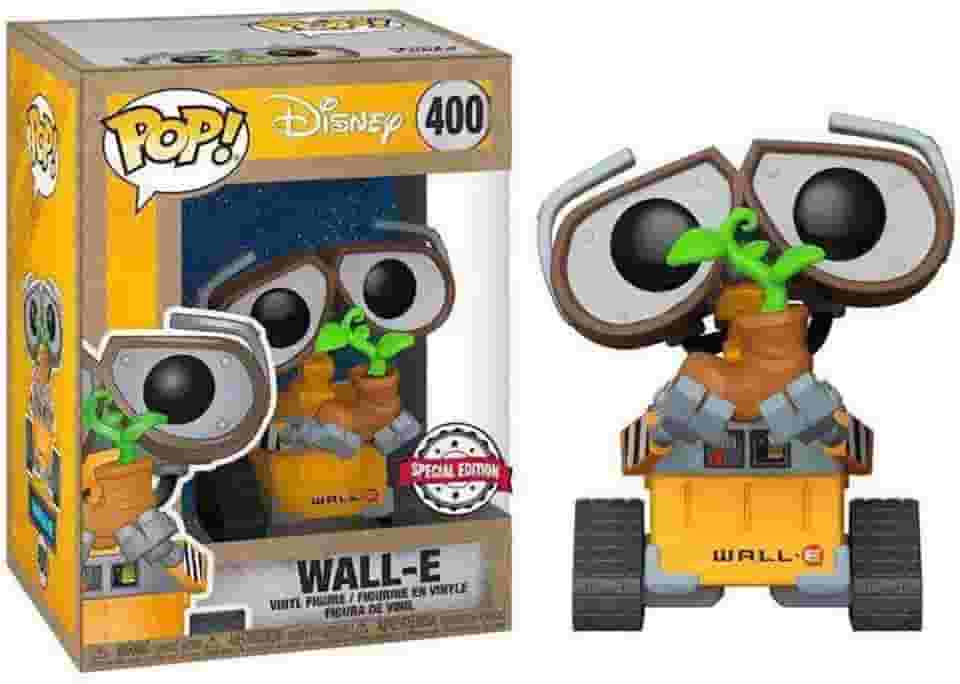 Boneco Disney Wall-E Edição Especial Pop Funko 400(∩^o^)⊃━☆ﾟ LOJA SUIKA! (∩^o^)⊃━☆ﾟ