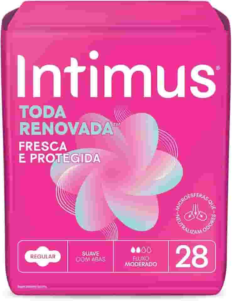 Absorvente Externo Intimus Antibac Comabas - 28 Unidades, Tifany