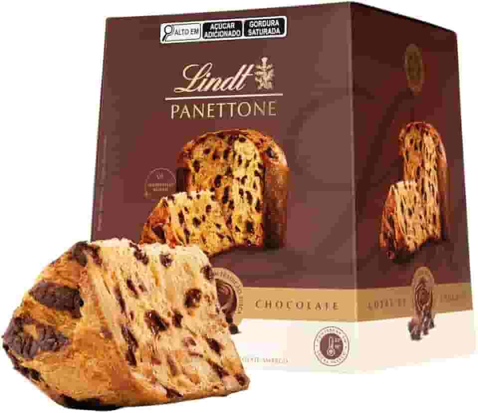 Panetone Lindt, Duplo Chocolate, 400g