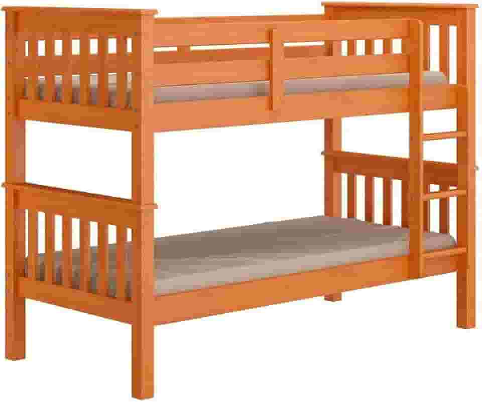 Beliche Madeira Maciça Mel Acetinado com Escada Fixa Marjorie