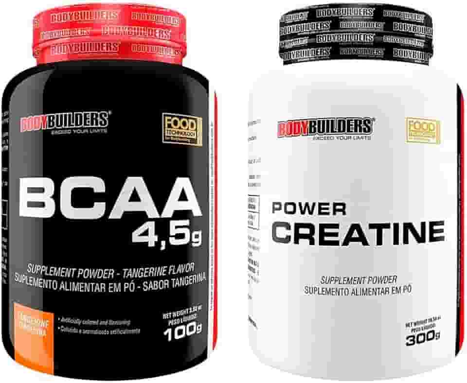 Kit Bcaa 4.5 100g +Power Creatina 300g - Bodybuilders