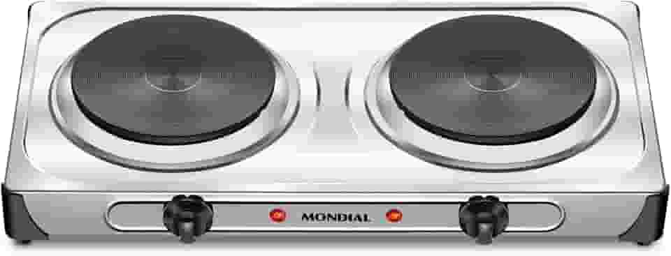 MONDIAL Fogão Elétrico Fast Cook Due, Inox, 2000W, 220V - FE-03