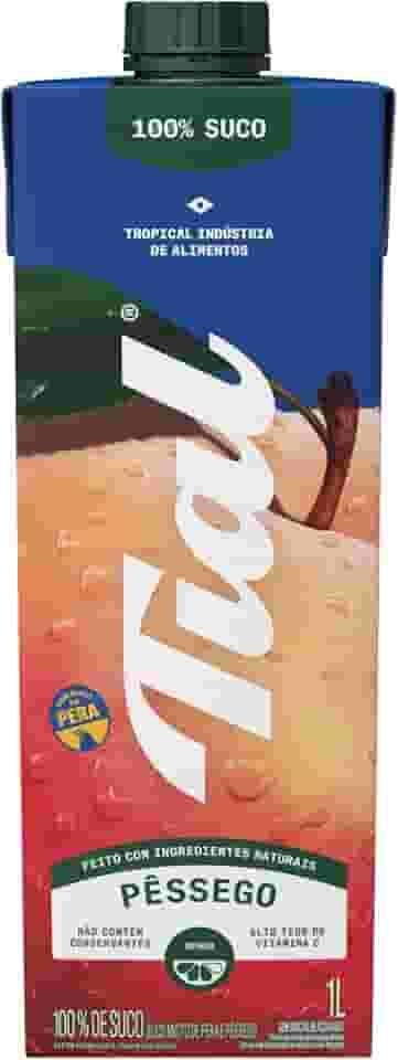 Suco Misto de Maçã e Pêssego 100%, Tial, 1L, Sem Adição de Açúcar, Sem Ingredientes Artificiais, Não Contém Conservantes, Pronto para Beber