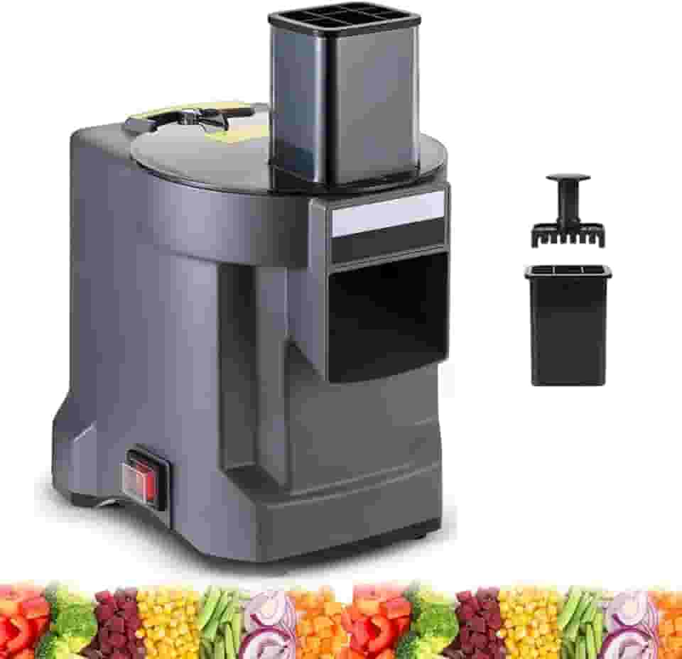 Fatiador de Legumes Eletrico,Cortador de Legumes,Cortador de Legumes Eletrico,picador elétrico de vegetais 3 em 1 e picador multifuncional ajustável