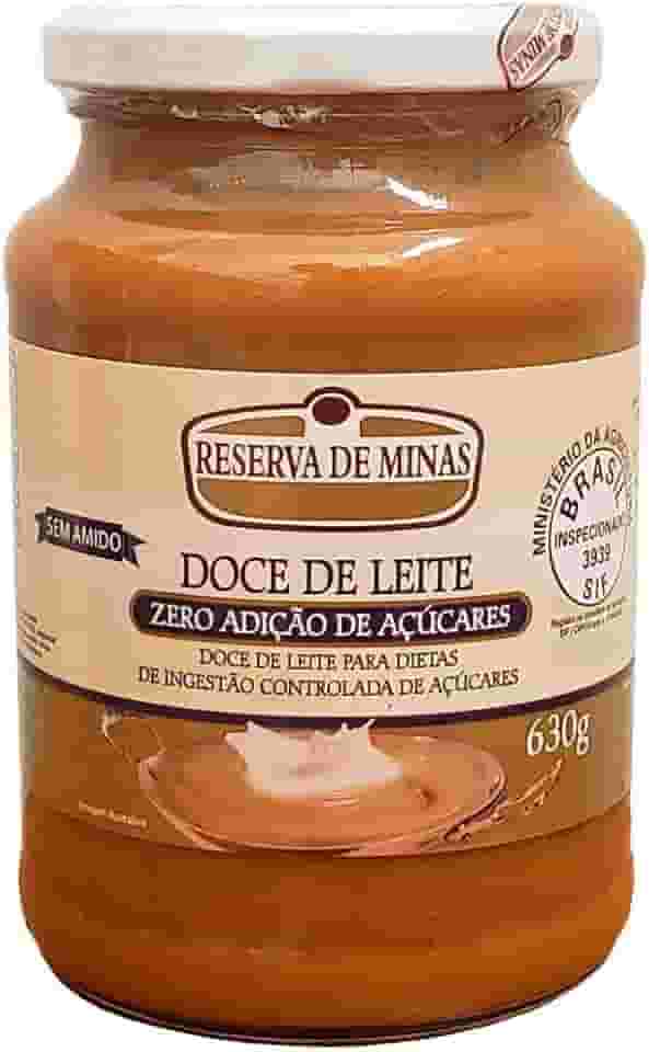 DOCE DE LEITE ZERO AÇUCAR RESERVA DE MINAS 630g